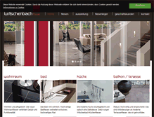 Tablet Screenshot of fliesen-witschenbach.de